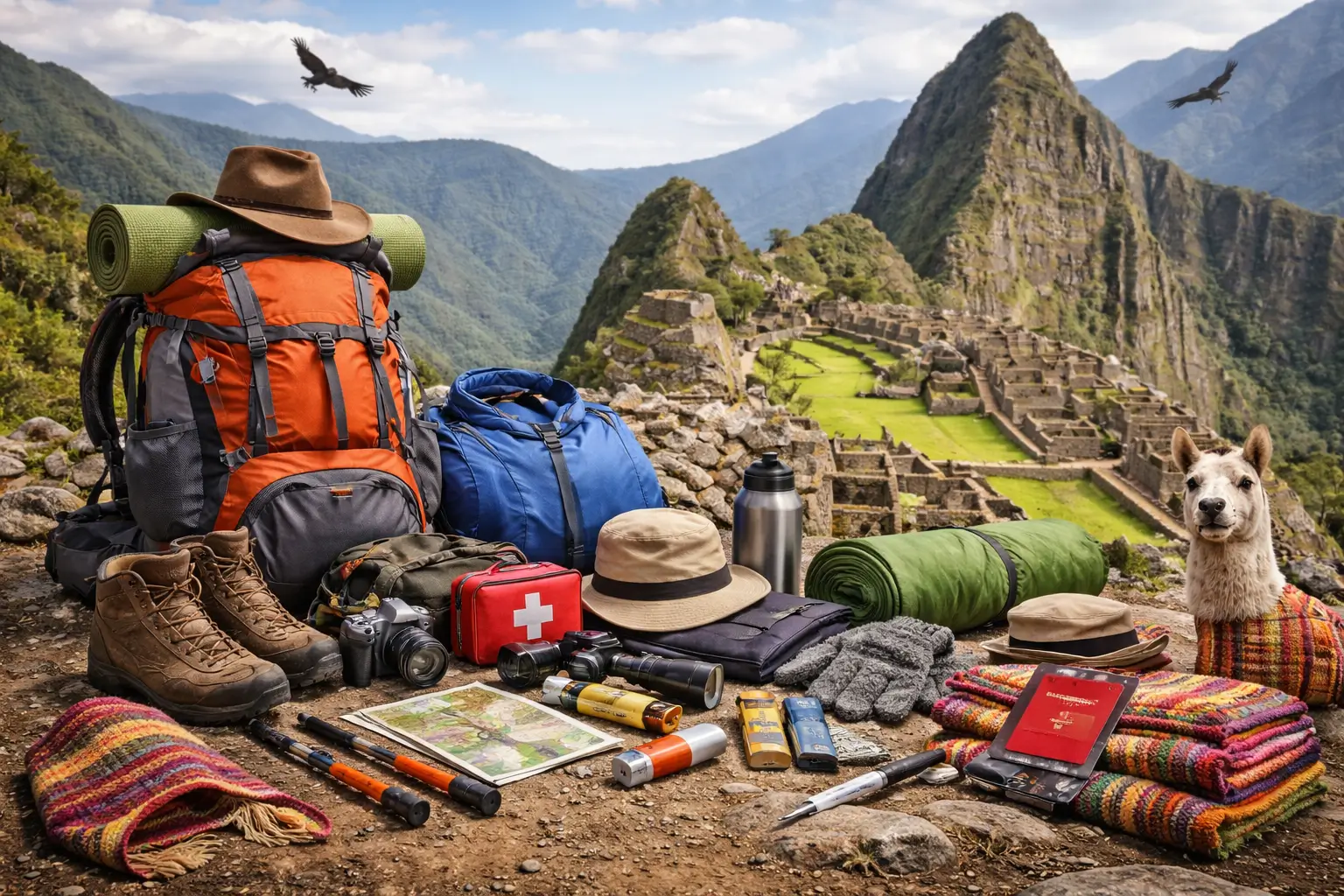 Packing list - Machu Picchu